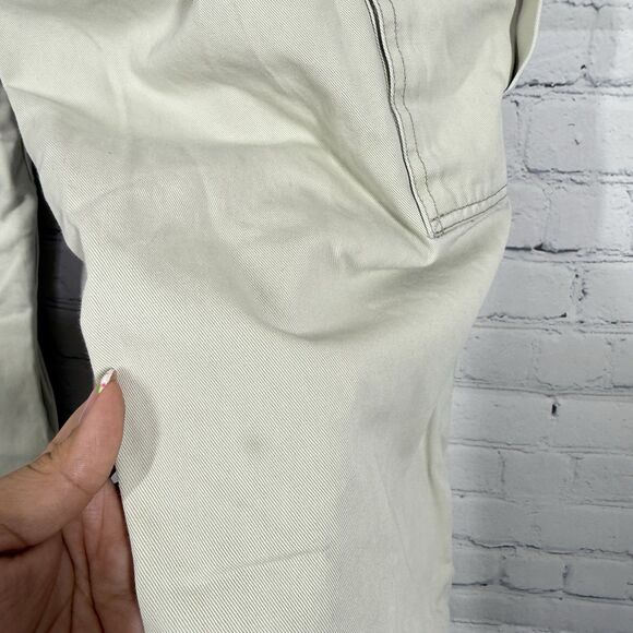 Vintage Y2K Levi's Cargo Pants Men Size 30x32 Beige Baggy Loose Straight Hip Hop - Picture 7 of 16